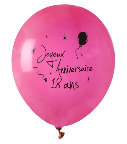 Ballons gonflables pour anniversaire