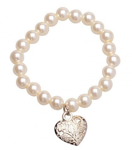 bracelet et bague hello kitty coeur perles 