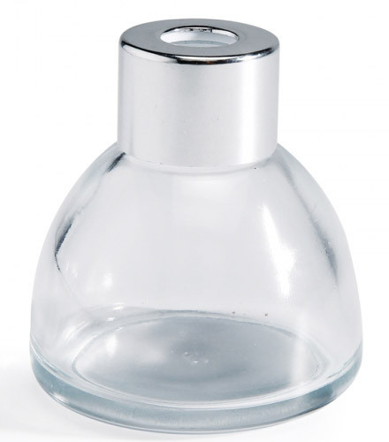 Bouteille de parfum vide en verre transparent pour voiture